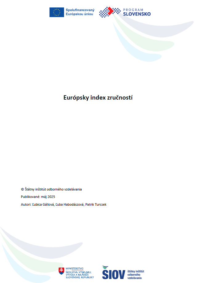 Európsky index zručností 2025