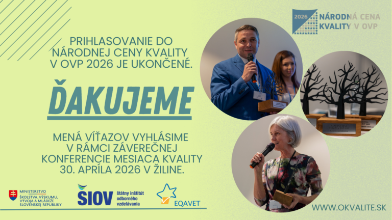 banner podakovanie narodna cena kvality