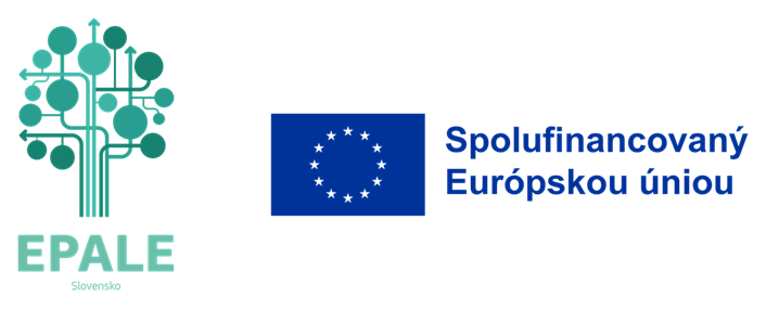 logá epale a spolufinancovaný eu