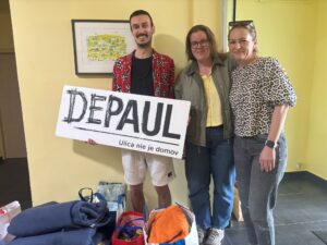 zbierka pre depaul