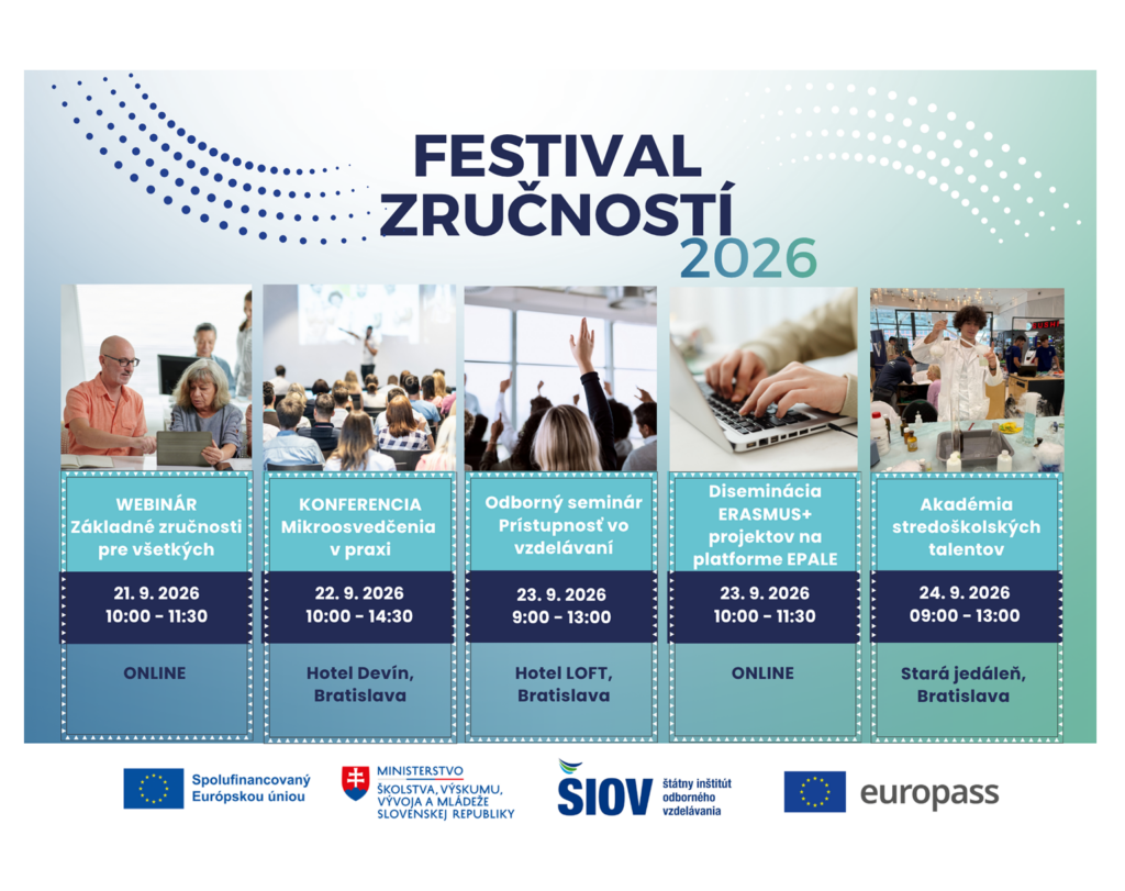 Program Festivalu zručností 2026