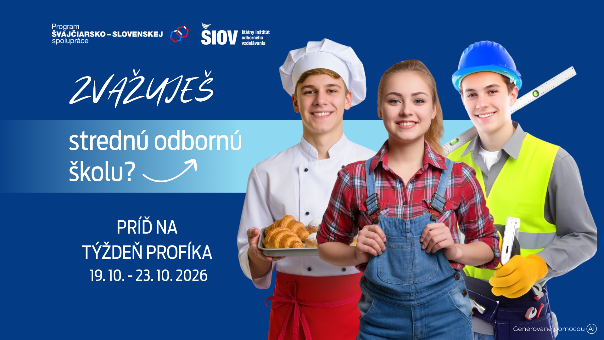 Deň otvorených dverí Týždeň profíka 19.10. - 23.10.2026