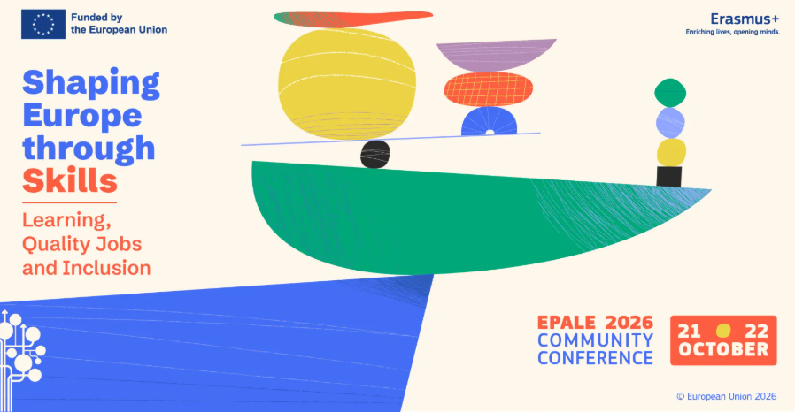 Plagát konferencia komunity EPALE